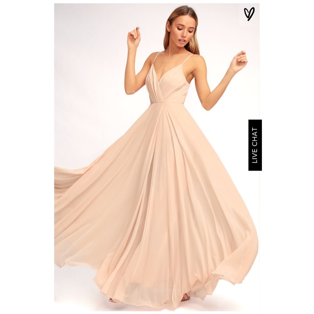 Lulu’s pink prom dress